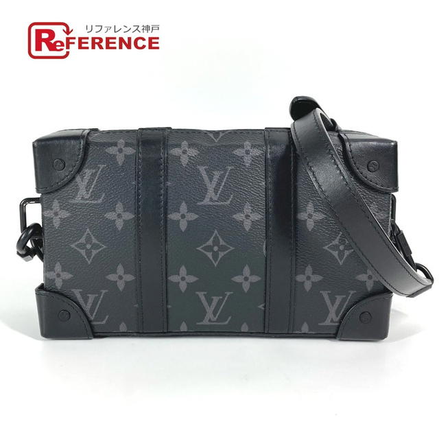 Louis Vuitton LOUIS VUITTON M69838 MonogramEclipse Soft Trunk Pochette Clutch Shoulder Bag - view 1