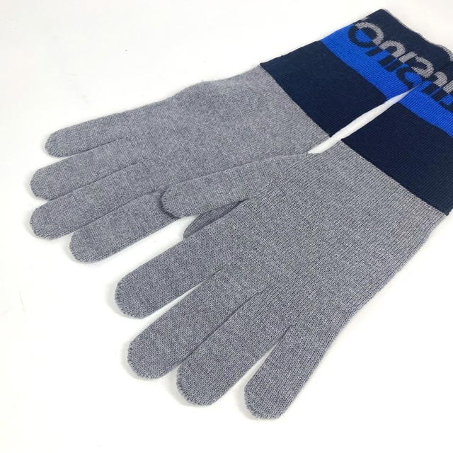 Louis Vuitton LOUIS VUITTON M71247 Gon-LV Horizon Gloves Accessories gloves wool gray/blue - view 5