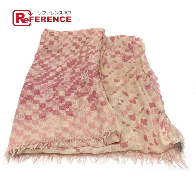 Louis Vuitton LOUIS VUITTON M72578 Damier Etol Alize Stole/Shawl Cashmere / silk pink - view 1