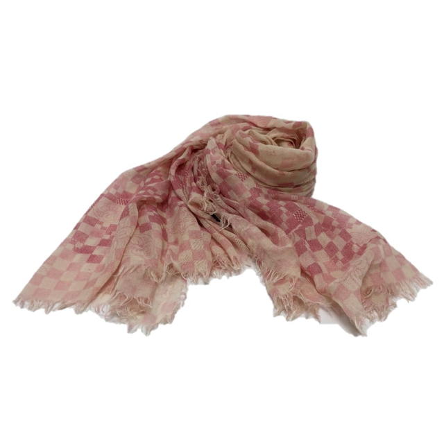 Louis Vuitton LOUIS VUITTON M72578 Damier Etol Alize Stole/Shawl Cashmere / silk pink - view 5