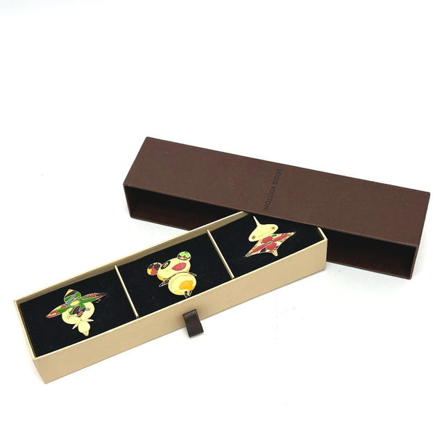 Louis Vuitton LOUIS VUITTON M92595 Murakami Takashi Three-piece set hairpin - view 2