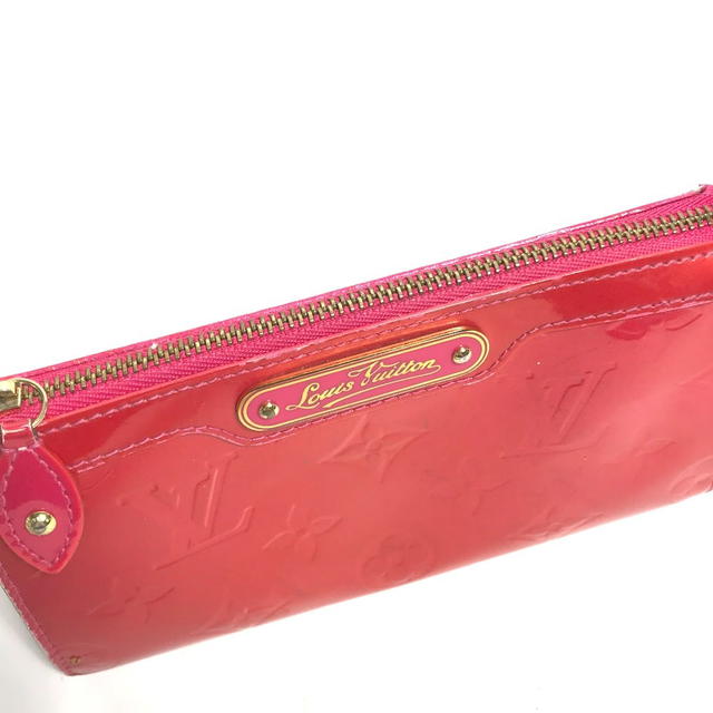 Louis Vuitton LOUIS VUITTON M93647 MonogramVernis Trousse cosmetic Makeup pouch pink - view 3