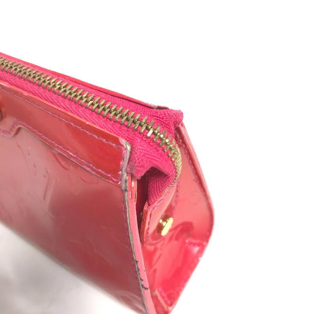Louis Vuitton LOUIS VUITTON M93647 MonogramVernis Trousse cosmetic Makeup pouch pink - view 5