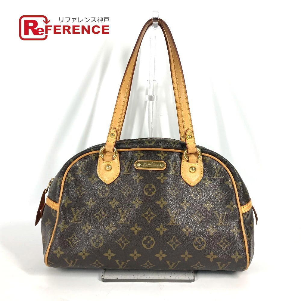 Louis Vuitton LOUIS VUITTON M95565 Monogram Montorgueil PM MonogramCanvas Brown