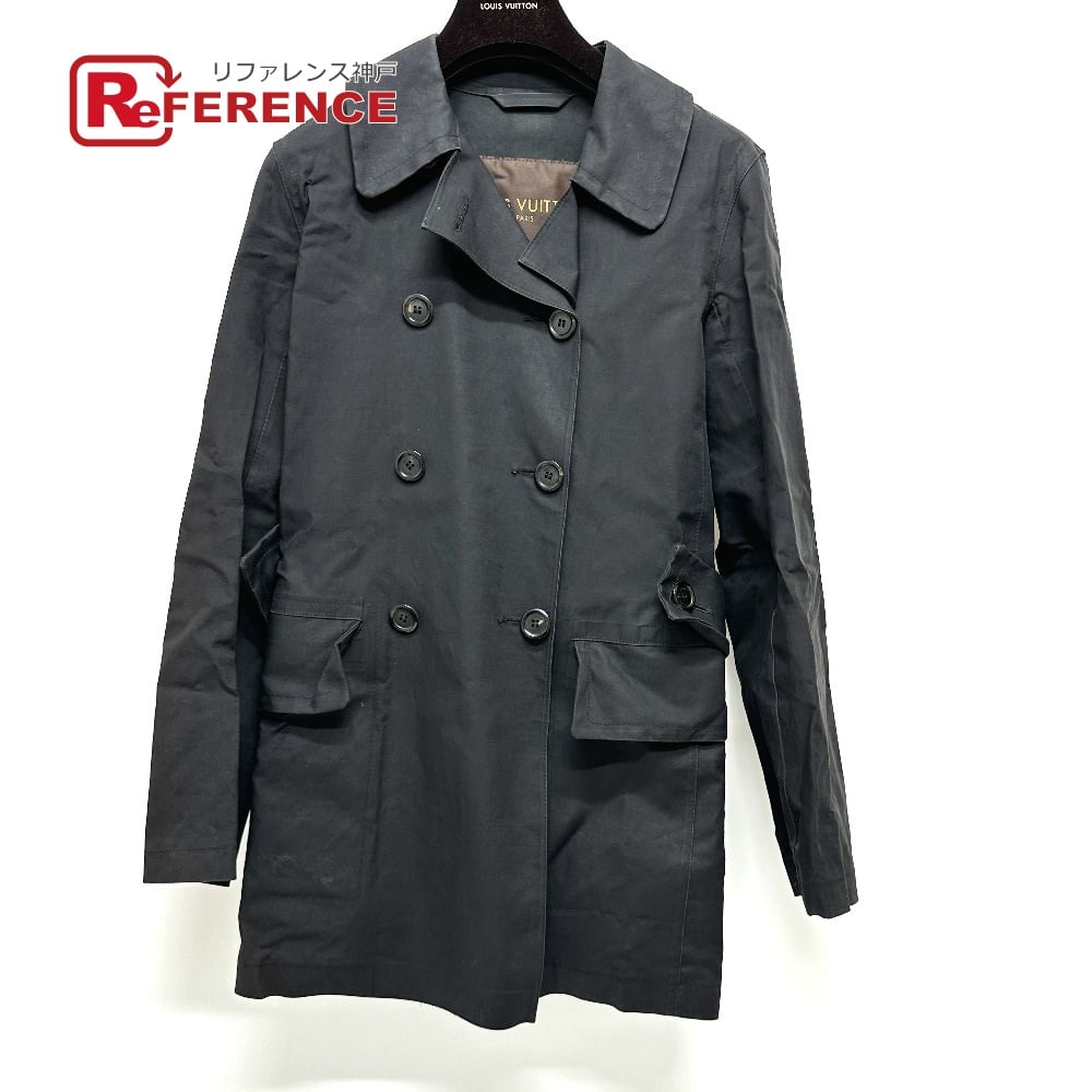 Louis Vuitton LOUIS VUITTON Macintosh apparel pea coat cotton Black
