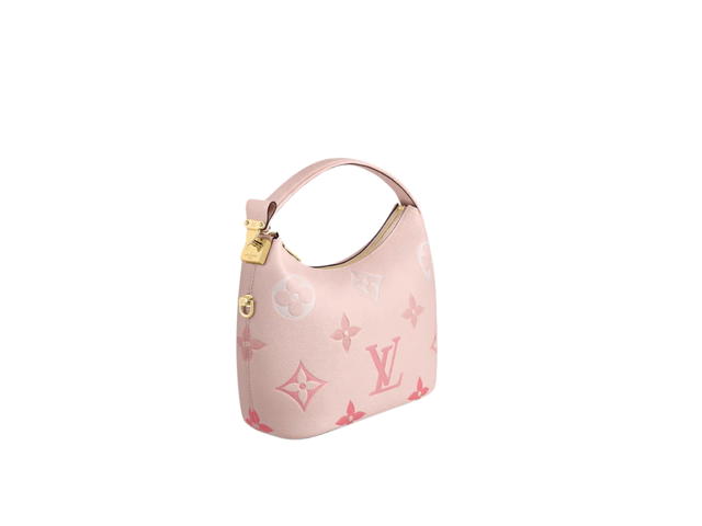 Louis Vuitton Louis Vuitton Marshmallow In Embossed Grained Cowhide Leather With Gold-Color Hardware Rosebud Pink - view 2