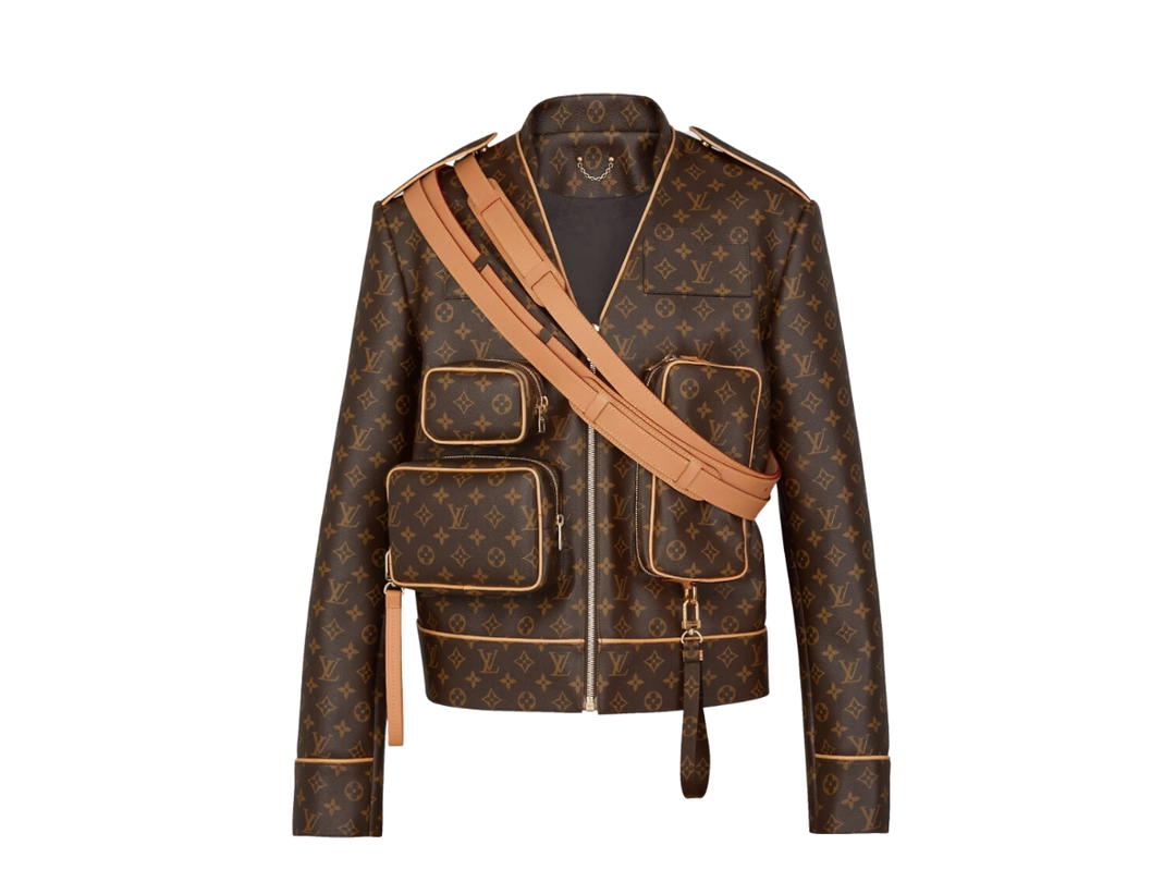 Louis Vuitton Louis Vuitton Monogram Admiral Jacket Brown