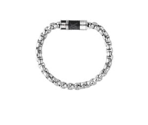 Buy Louis Vuitton Monogram Chain Bracelet In Coated Monogram Eclipse Canvas With Silver-Color Finish Hardware at Sasom – Authentic and Ready to Ship