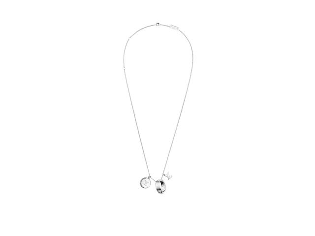 Louis Vuitton Louis Vuitton Monogram Charms Necklace In Zamac With Palladium Finishing - view 1