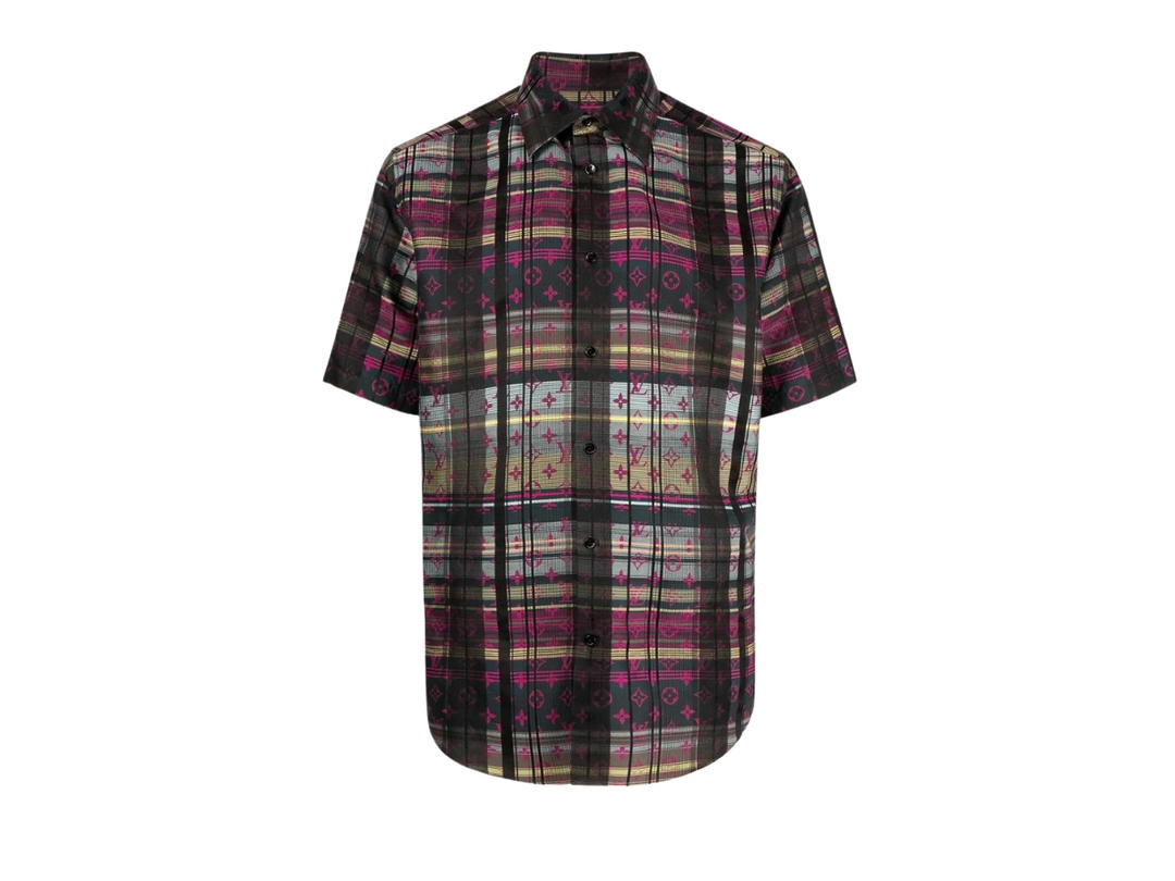 Louis Vuitton Louis Vuitton Monogram Check Shirt Multi