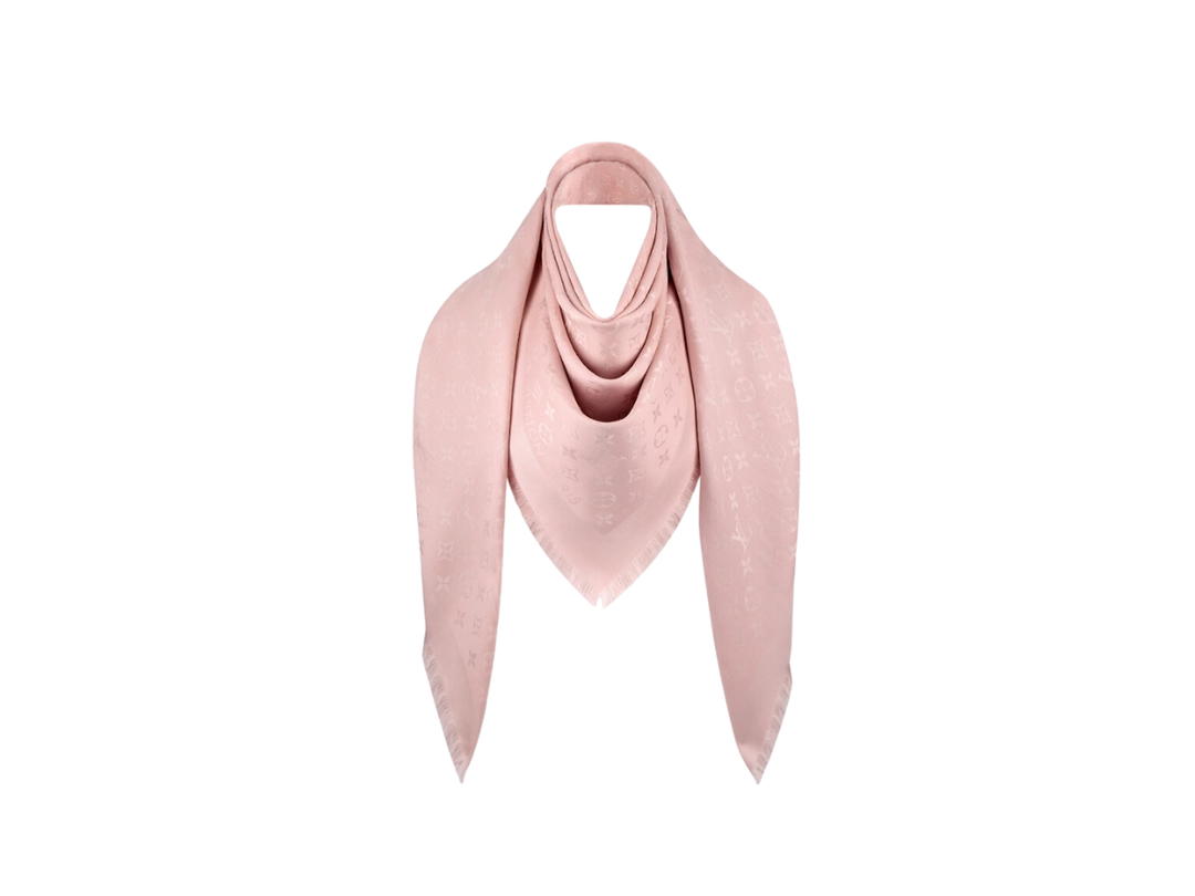 Louis Vuitton Louis Vuitton Monogram Classic Shawl In Rose Poudre