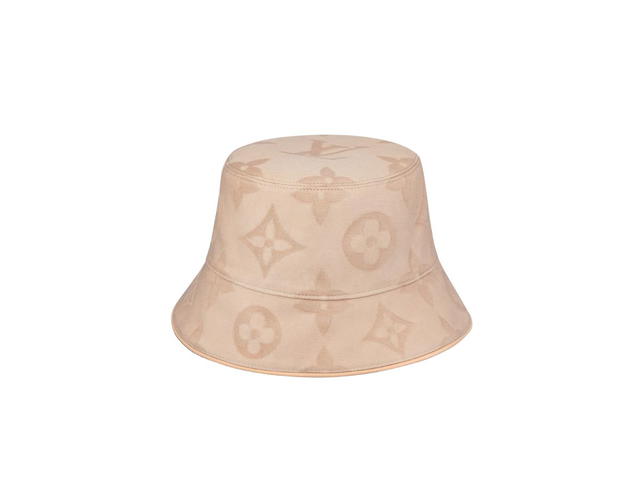 Louis Vuitton Louis Vuitton Monogram Flower Tile Hat Beige - view 1