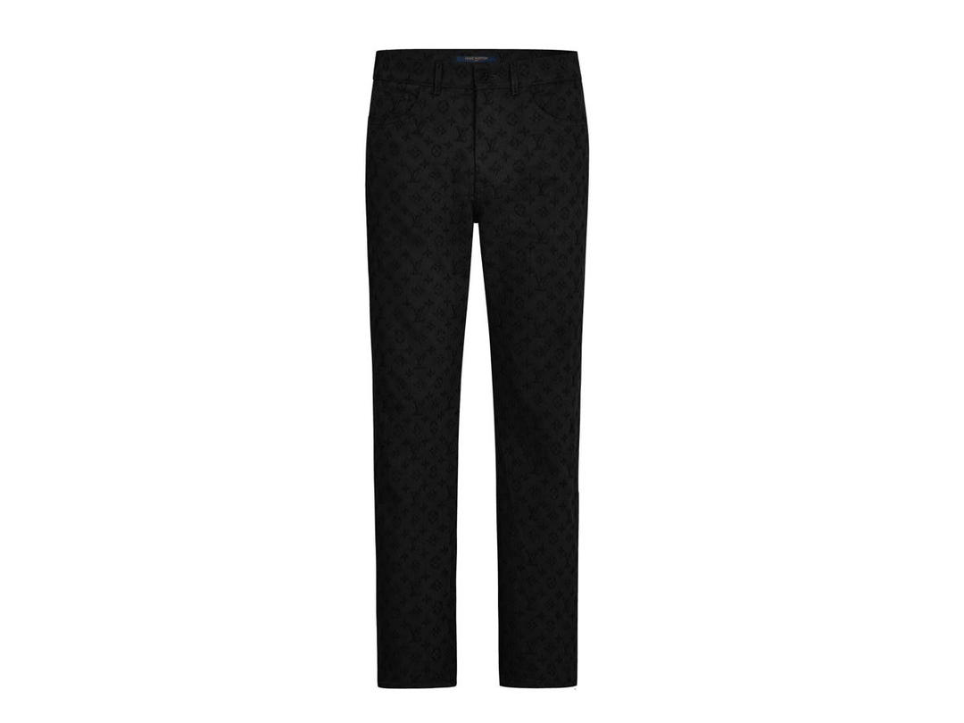 Louis Vuitton Louis Vuitton Monogram Slim Jeans Noir