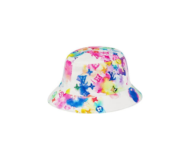 Louis Vuitton Louis Vuitton Monogram Watercolor Bucket Hat Multicolor - view 1