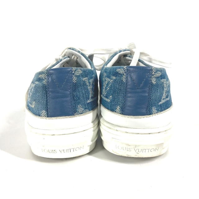Louis Vuitton LOUIS VUITTON MonogramDenim Shoes Shoe Laces sneakers MonogramDenim blue - view 4