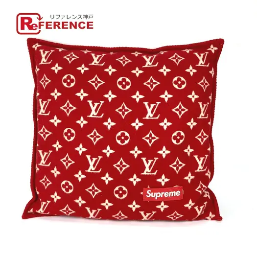 Buy LOUIS VUITTON MP1886 SUPREME collaboration Monogram pillow interior cushion at Sasom – Authentic and Ready to Ship