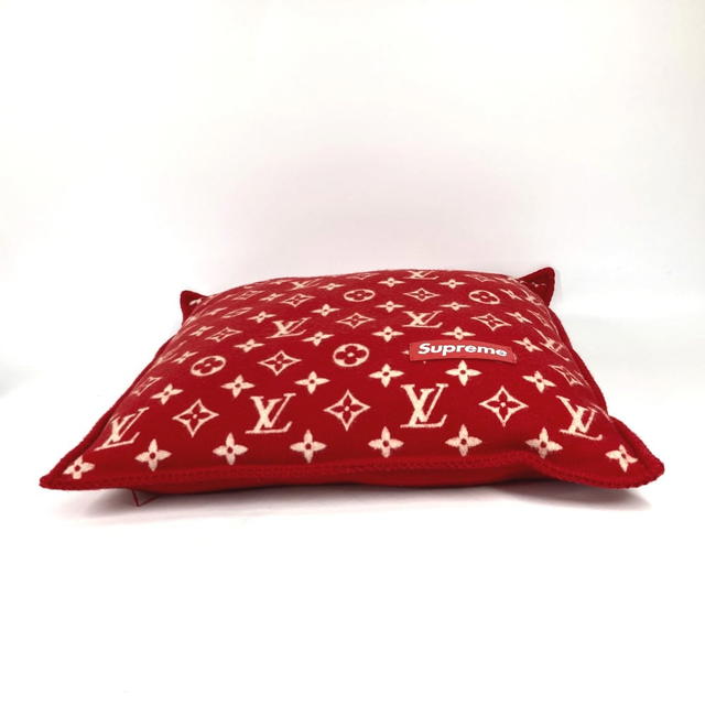 Louis Vuitton LOUIS VUITTON MP1886 SUPREME collaboration Monogram pillow interior cushion - view 5