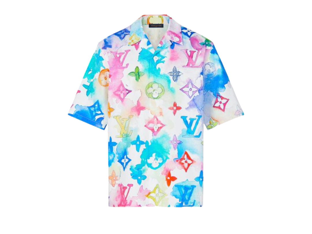 Louis Vuitton Louis Vuitton Multicolor Watercolor Shirt