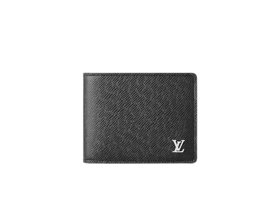 Louis Vuitton Louis Vuitton Multiple Wallet Taiga Black