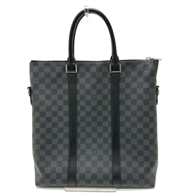 Louis Vuitton LOUIS VUITTON N40000 Damier Graphite Anton Bag Tote Bag - view 2