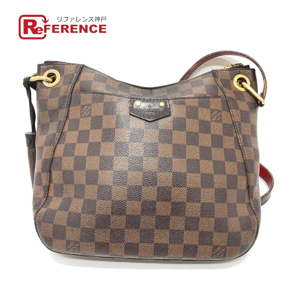 Louis Vuitton LOUIS VUITTON N42230 Damier South Bank Pochette Crossbody Tassel Shoulder Bag