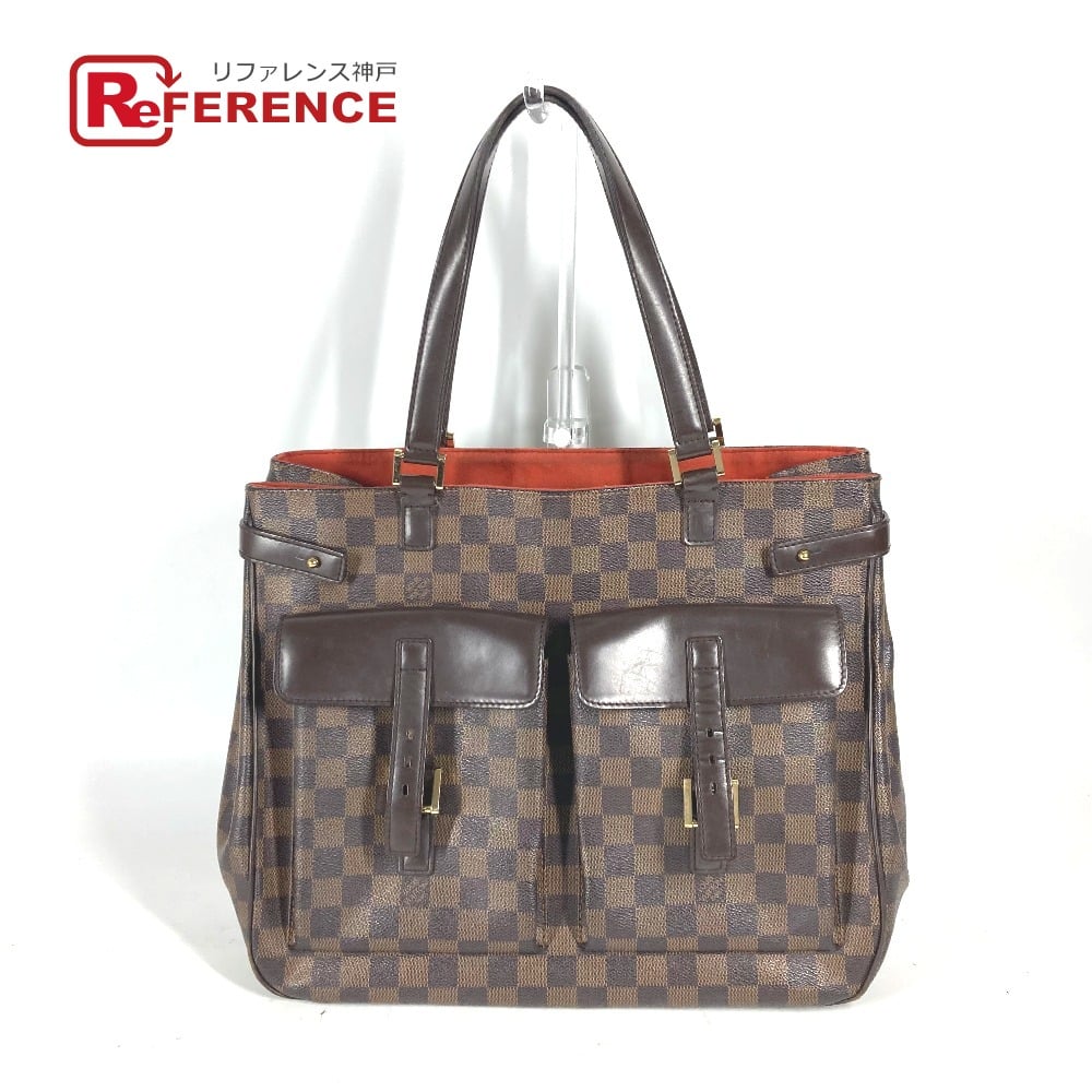 Louis Vuitton LOUIS VUITTON N51128 Damier Uzes Bag Tote Bag Shoulder Bag Canvas Ebene Brown