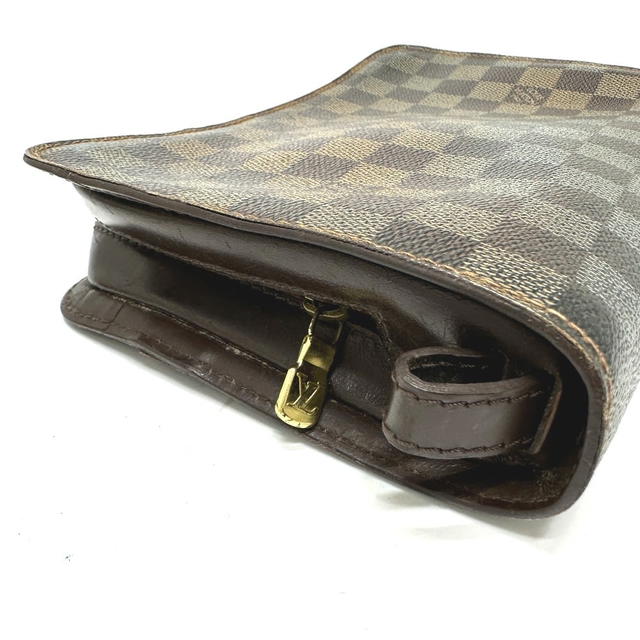 Louis Vuitton LOUIS VUITTON N51993  Damier Saint Louis pouch bag with strap Clutch Brown - view 5