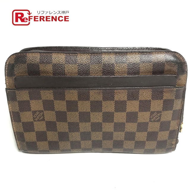 Louis Vuitton LOUIS VUITTON N51993 Damier Saint Louis pouch with strap Clutch bag Brown - view 1