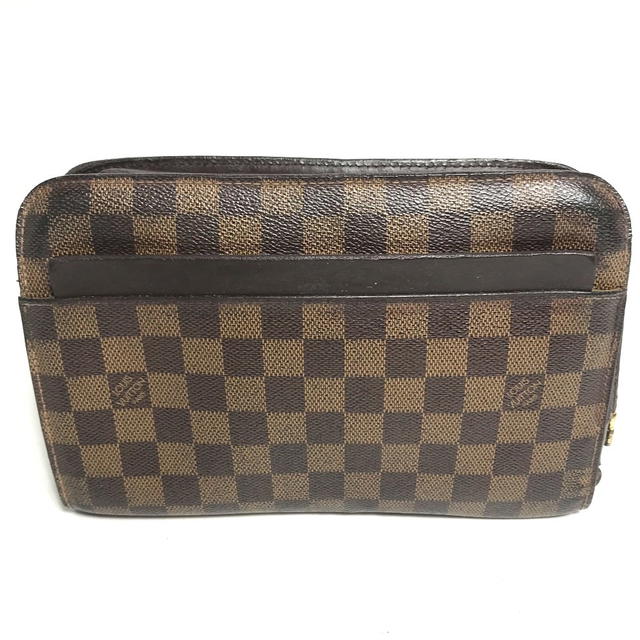 Louis Vuitton LOUIS VUITTON N51993 Damier Saint Louis pouch with strap Clutch bag Brown - view 2