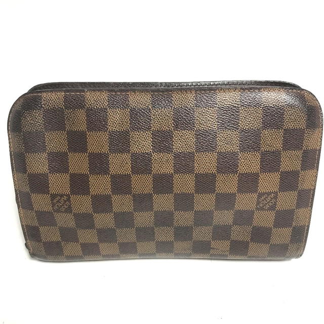 Louis Vuitton LOUIS VUITTON N51993 Damier Saint Louis pouch with strap Clutch bag Brown - view 3