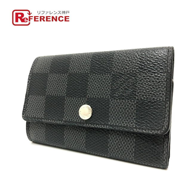 Louis Vuitton LOUIS VUITTON N62662 Damier Graphite Multicles6 6 key case Key Case - view 1