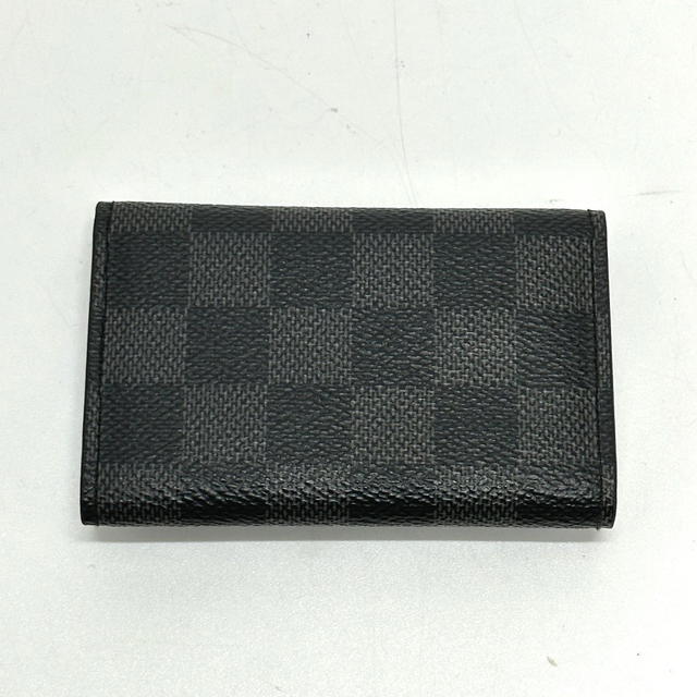 Louis Vuitton LOUIS VUITTON N62662 Damier Graphite Multicles6  Key Case Black - view 3
