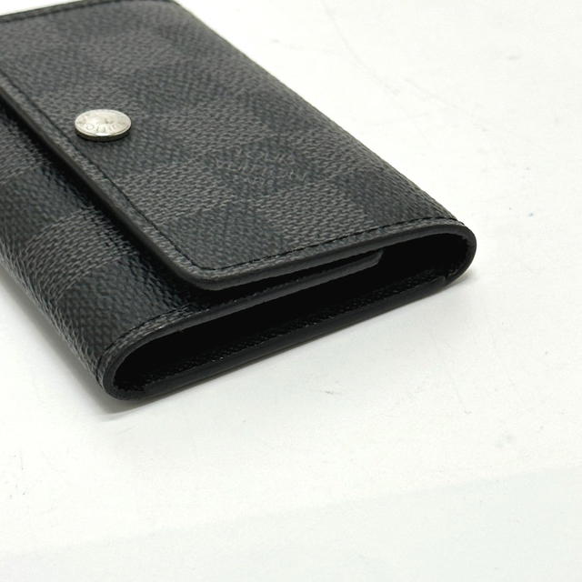 Louis Vuitton LOUIS VUITTON N62662 Damier Graphite Multicles6  Key Case Black - view 5