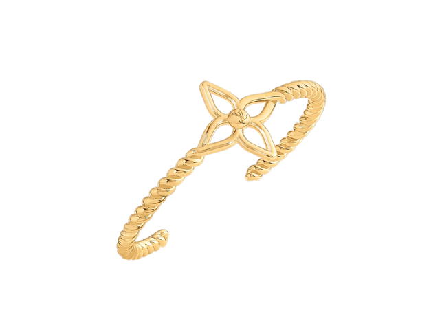 Louis Vuitton Louis Vuitton Nautical Rigid Bracelet In Metal With Gold-Color Finish - view 2