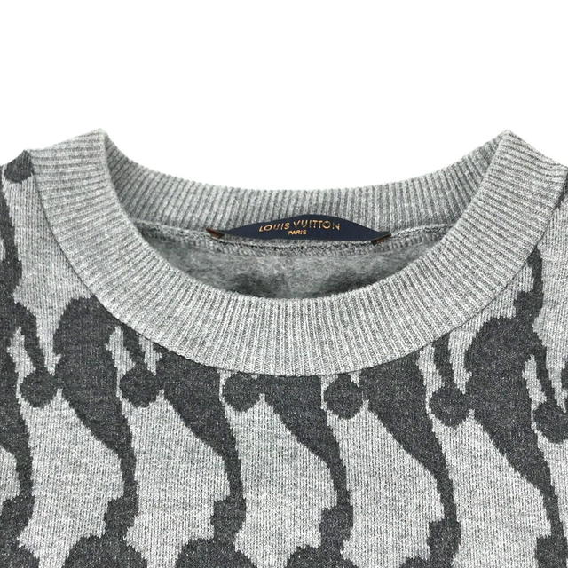 Louis Vuitton LOUIS VUITTON NBA jacquard sweat knit tops apparel long sleeves RM211M sweater - view 4