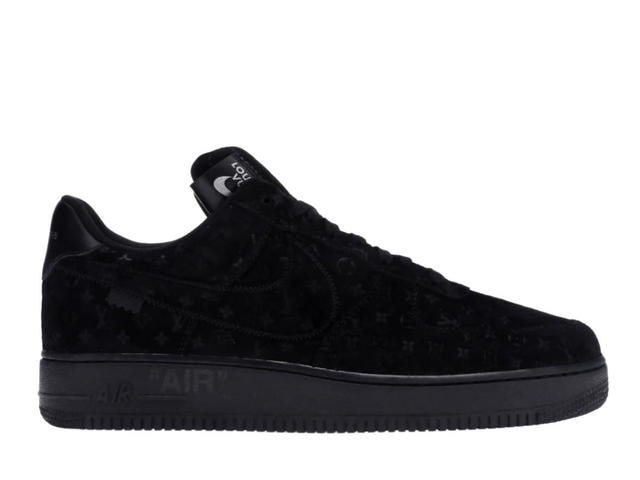 Louis Vuitton Louis Vuitton Nike Air Force 1 Low By Virgil Abloh Black - view 1