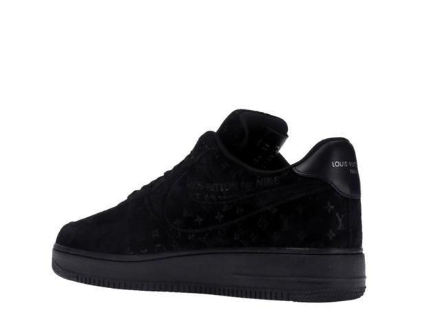Louis Vuitton Louis Vuitton Nike Air Force 1 Low By Virgil Abloh Black - view 3