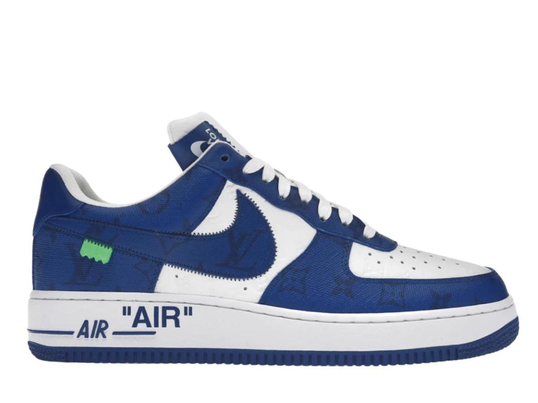 Louis Vuitton Louis Vuitton Nike Air Force 1 Low By Virgil Abloh White Royal