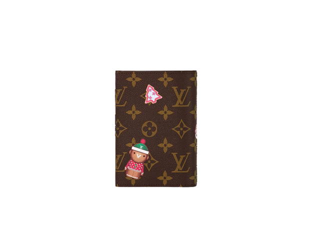 Louis Vuitton Louis Vuitton Passport Cover Monogram Canvas Red Candy Factory pattern - view 2
