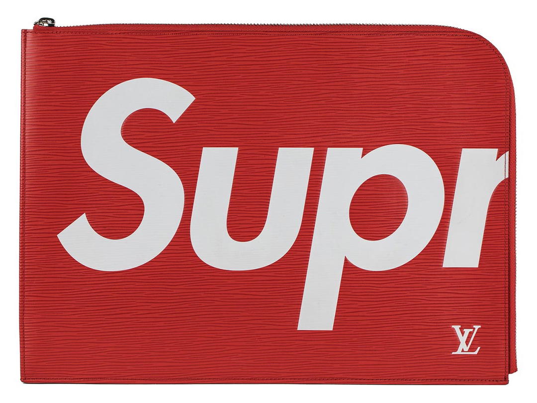 Louis Vuitton Louis Vuitton x Supreme Pochette Jour GM Pouch