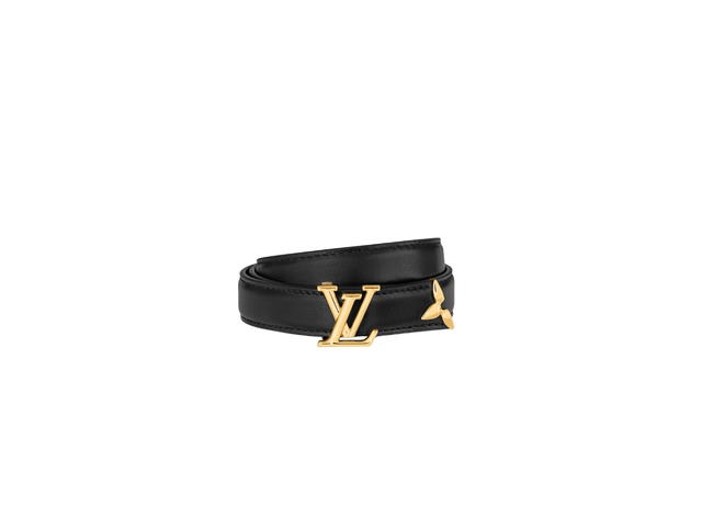 Louis Vuitton Louis Vuitton Pretty LV 20mm Reversible Belt Black - view 2