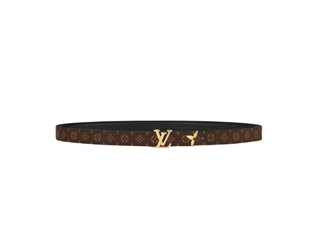 Louis Vuitton Louis Vuitton Pretty LV 20mm Reversible Belt Black - view 3
