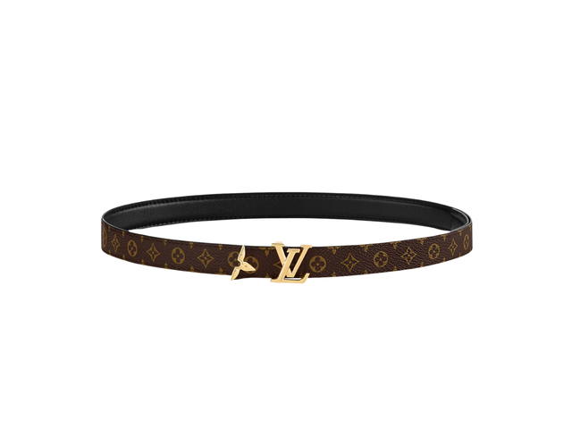 Louis Vuitton Louis Vuitton Pretty LV 20mm Reversible Belt Black - view 4