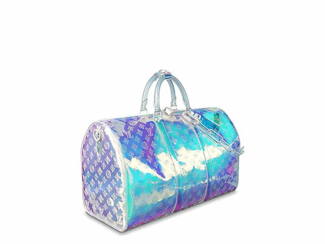 Louis Vuitton Louis Vuitton Keepall Duffle Bag Prism - view 2