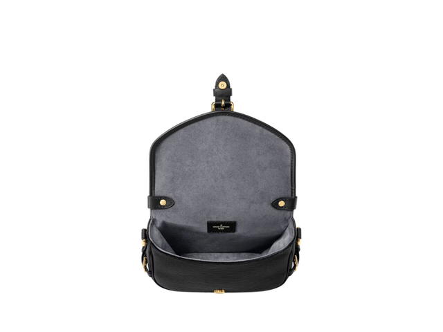 Louis Vuitton Louis Vuitton Saumur BB In Epi Grained Cowhide Leather With Gold-Color Hardware Black - view 3