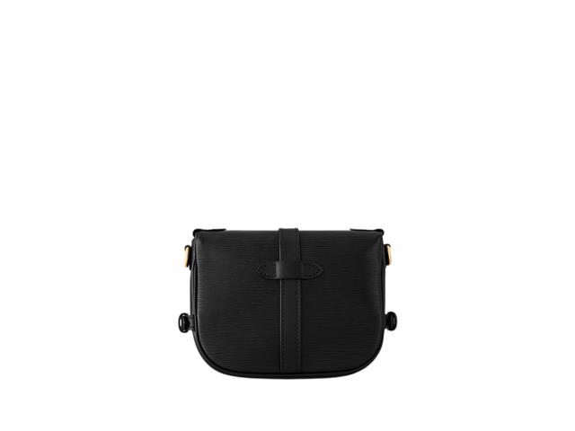Louis Vuitton Louis Vuitton Saumur BB In Epi Grained Cowhide Leather With Gold-Color Hardware Black - view 4