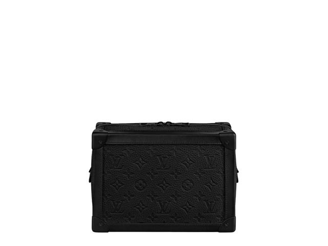 Louis Vuitton Louis Vuitton Soft Trunk Monogram Embossed Black - view 3