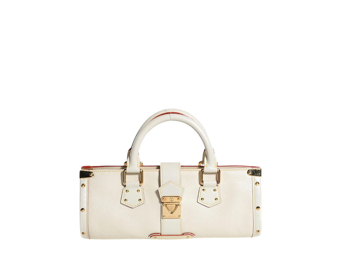 Louis Vuitton Louis Vuitton Suhali PM In Leather With Gold-Color Hardware White