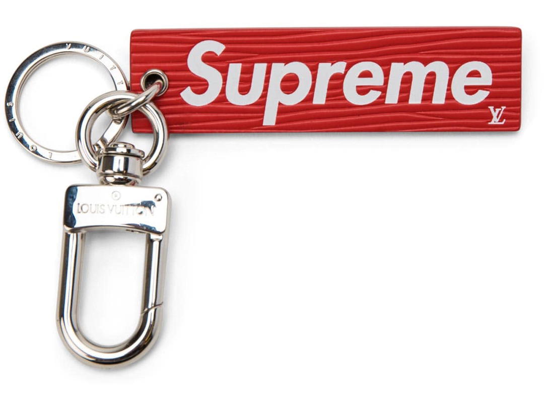 Louis Vuitton Louis Vuitton x Supreme Epi Keychain Red