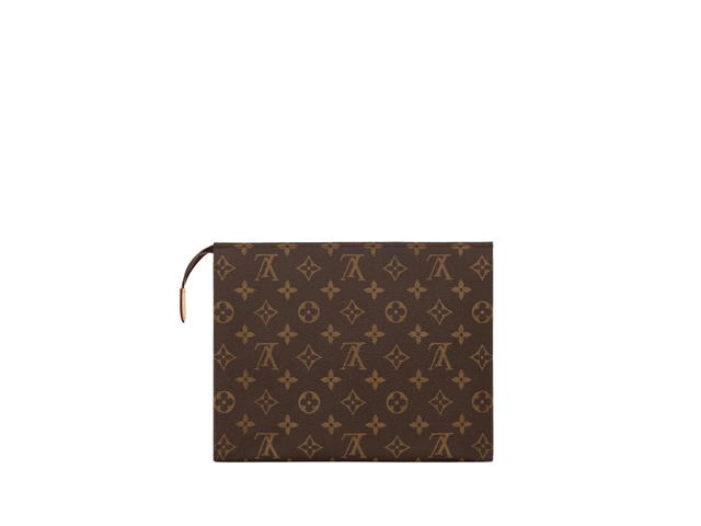 Louis Vuitton Louis Vuitton Toiletry Pouch 26 In Monogram Coated Canvas With Gold-Color Hardware - view 2